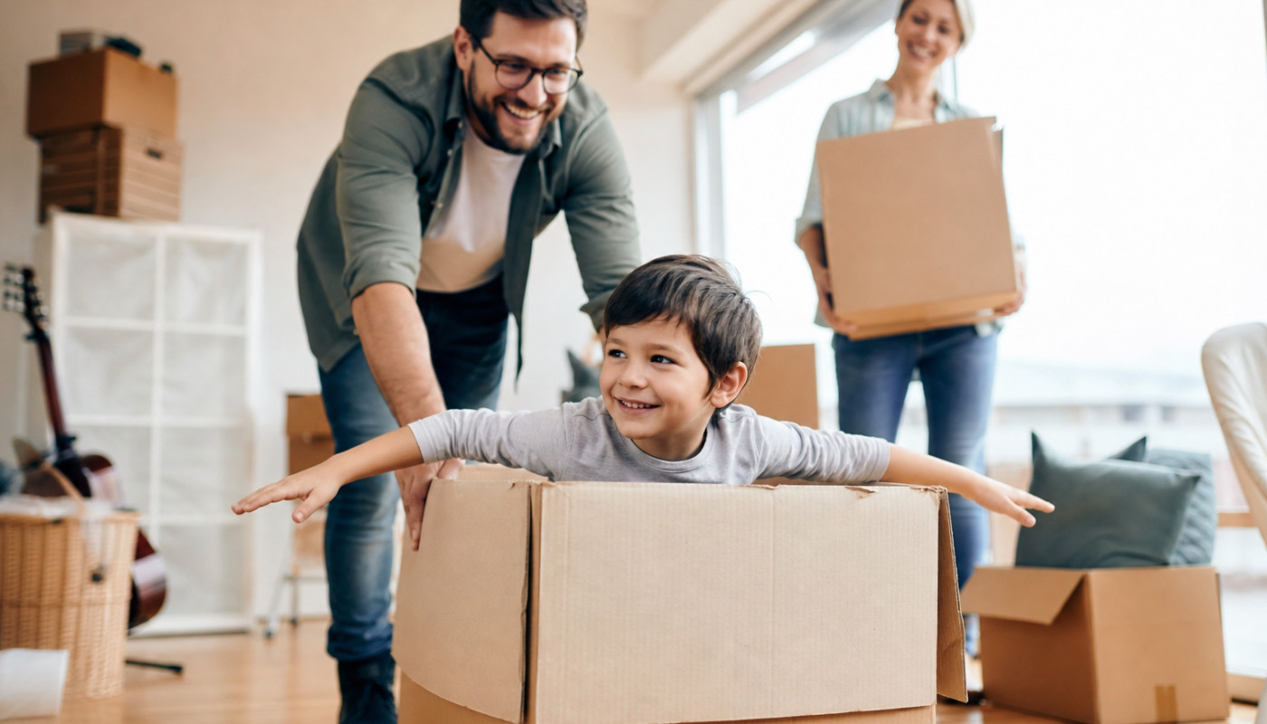 Déménager sans stress : l’allié insoupçonné des familles pressées